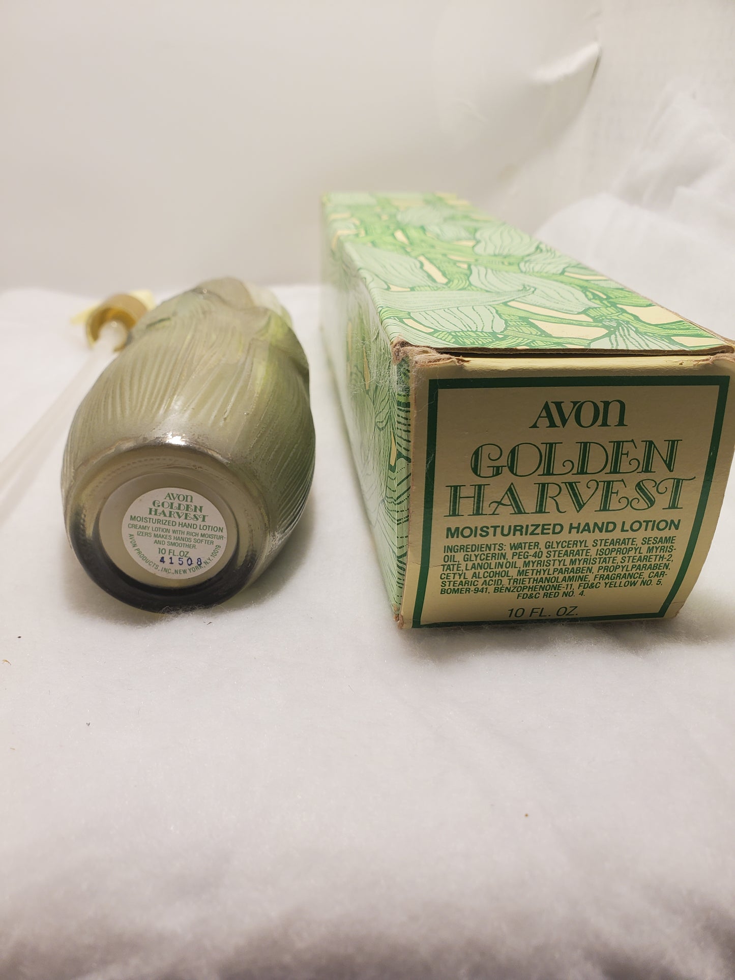 Vintage Avon Golden Harvest - Corn On The Cob - Moisturized hand Lotion Bottle